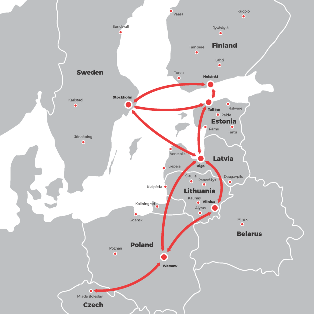 Transport to Estonia